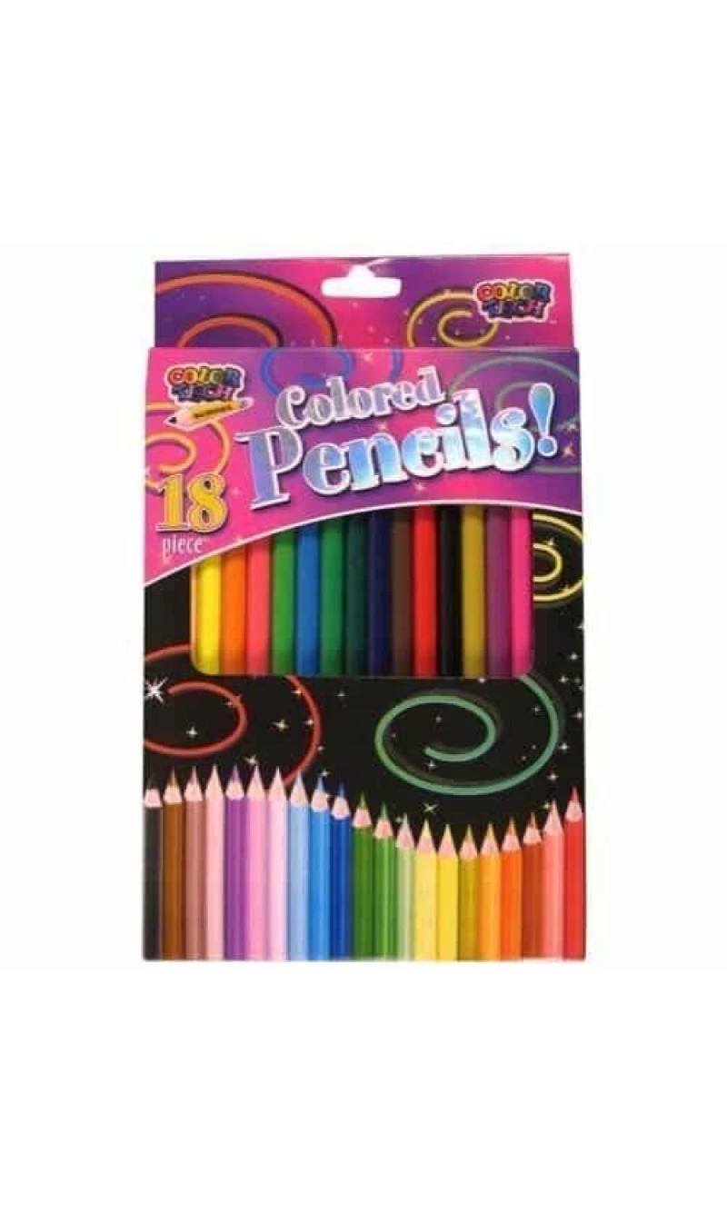 Coloured Pencils - 18pk
