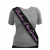 Sash Mother of the Groom Black - One Size