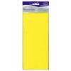Crepe Paper Yellow - 150cm x 50cm