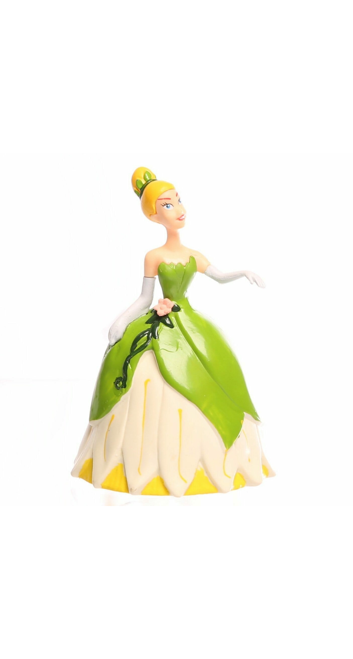 Princess Tiana Plastic Cake Topper - 9.5cm