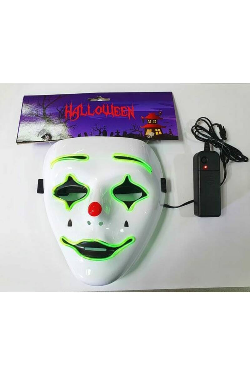 Halloween LED Light Up Mask - Adult One Size