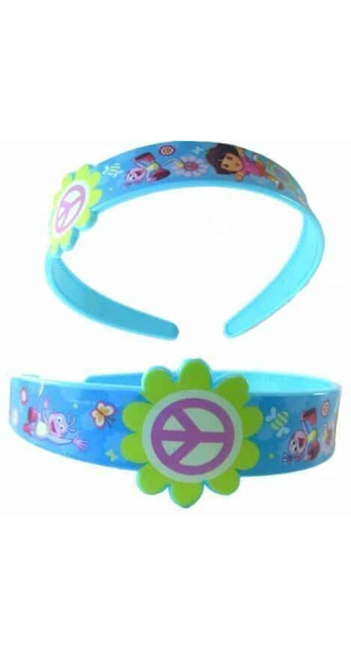 Dora the Explorer Printed Plastic Headband - One Size