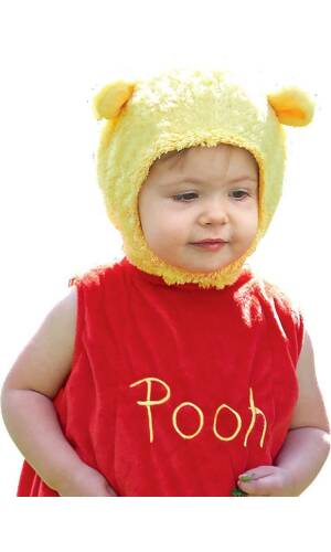 Disney Baby Winnie The Pooh Tabard with Featured Hat - Age 3 to 6 Months