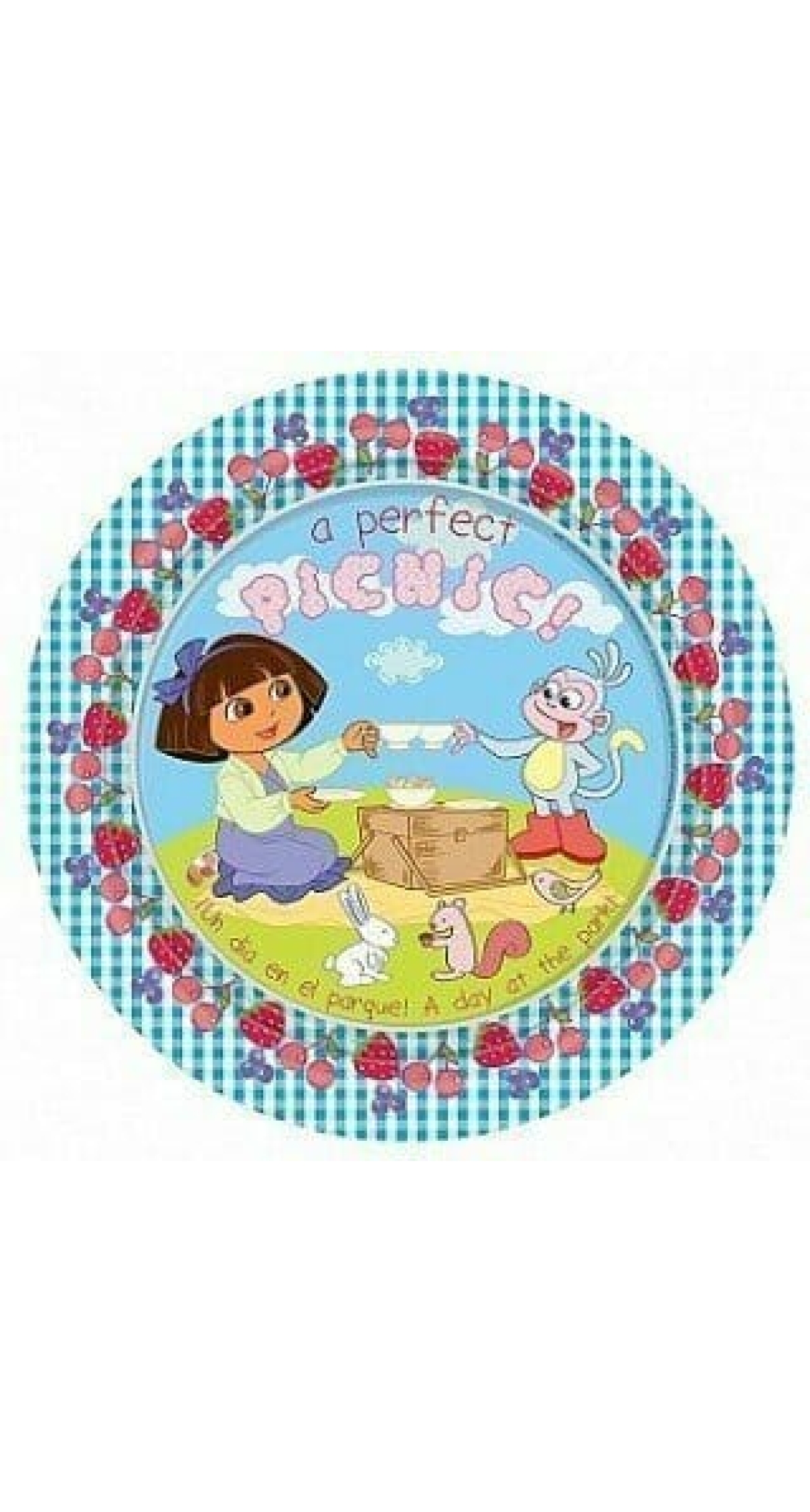 Dora the Explorer Paper Plates 22.8cm - 8pk