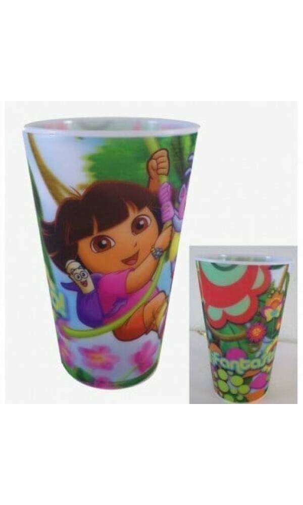 Dora The Explorer Fantastica Holographic Tumbler - 13cm x 8cm