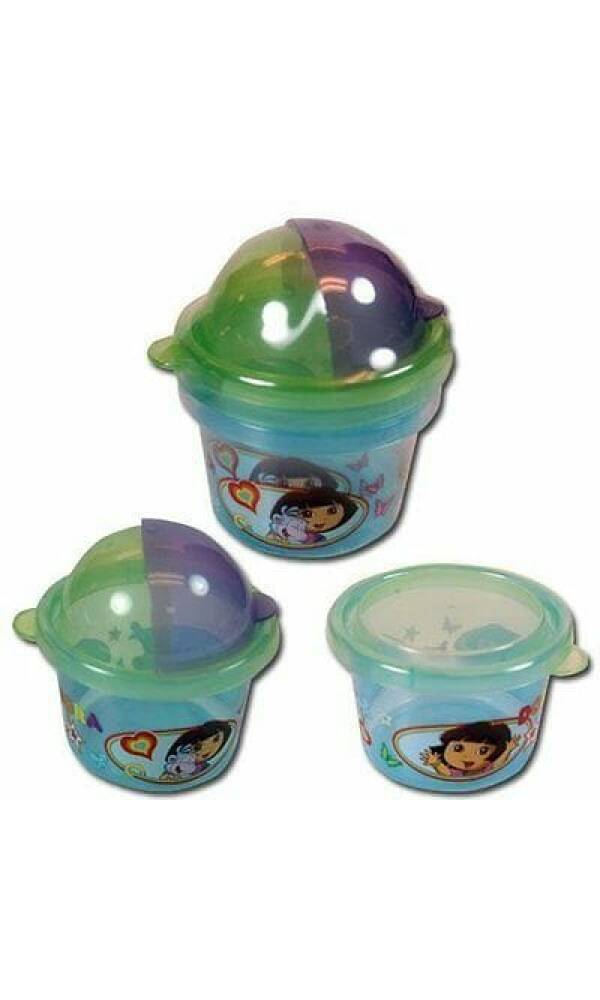 Dora the Explorer Double Cereal Bowl - 7cm
