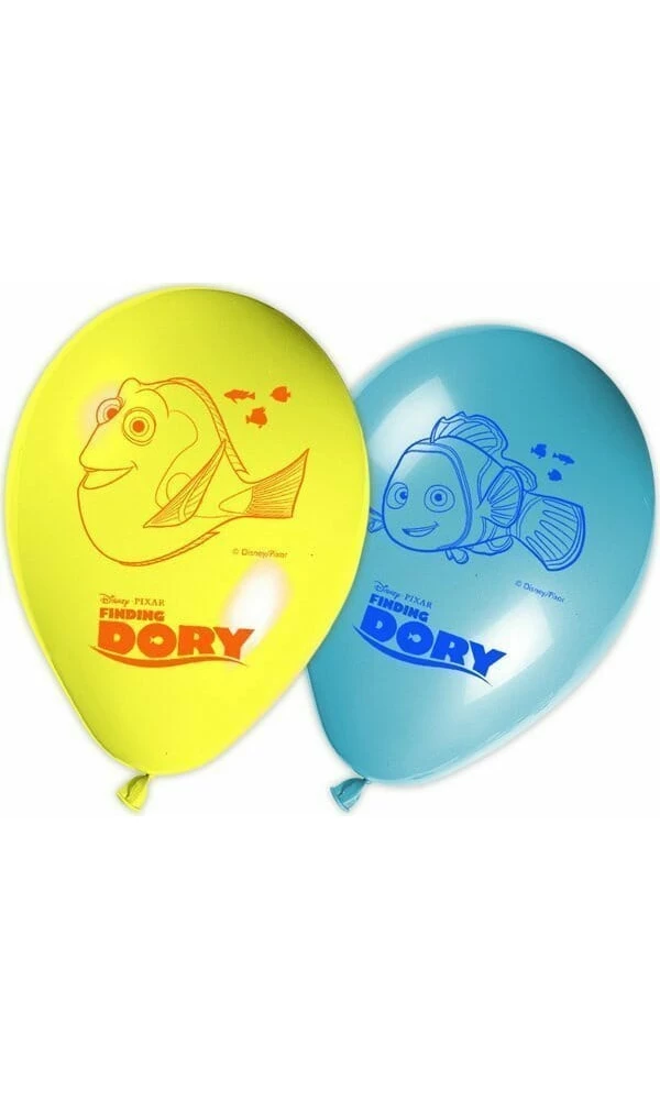 Finding Dory 11 inches Printed Balloons - 8pk