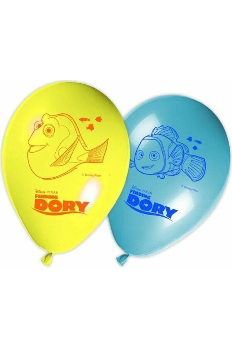 Finding Dory 11 inches Printed Balloons - 8pk