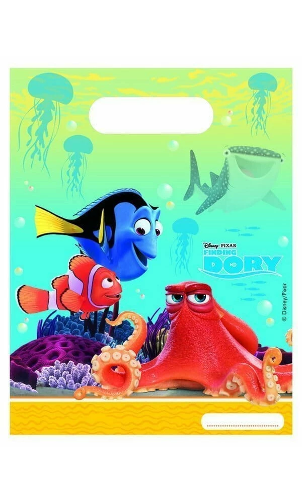 Finding Dory Party Bags - 6pk