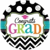 Graduation Paper Plates - 60 plates