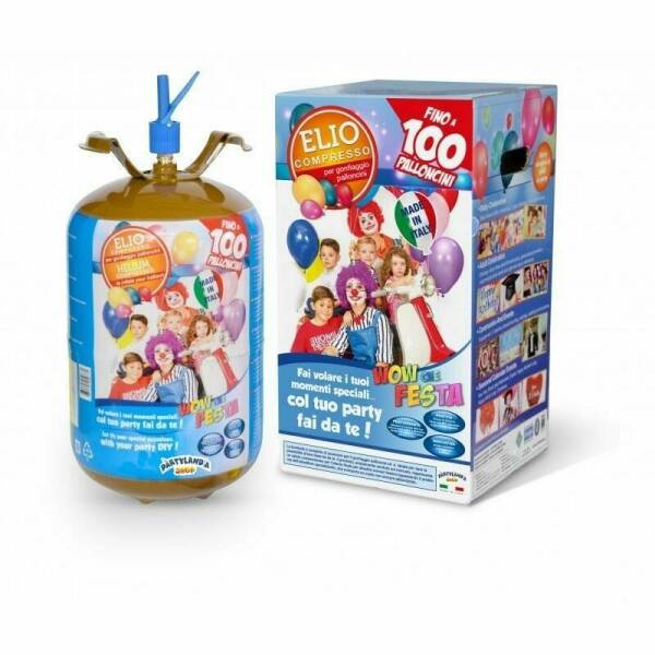Helium Tank 13.65 Litres - Inflates Approx 100 x 9'' Balloons
