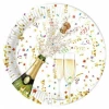 Sparkling Celebration Metallic Paper Plates Large 23cm - 8pk