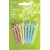 Candles Assorted with Star - 8pk