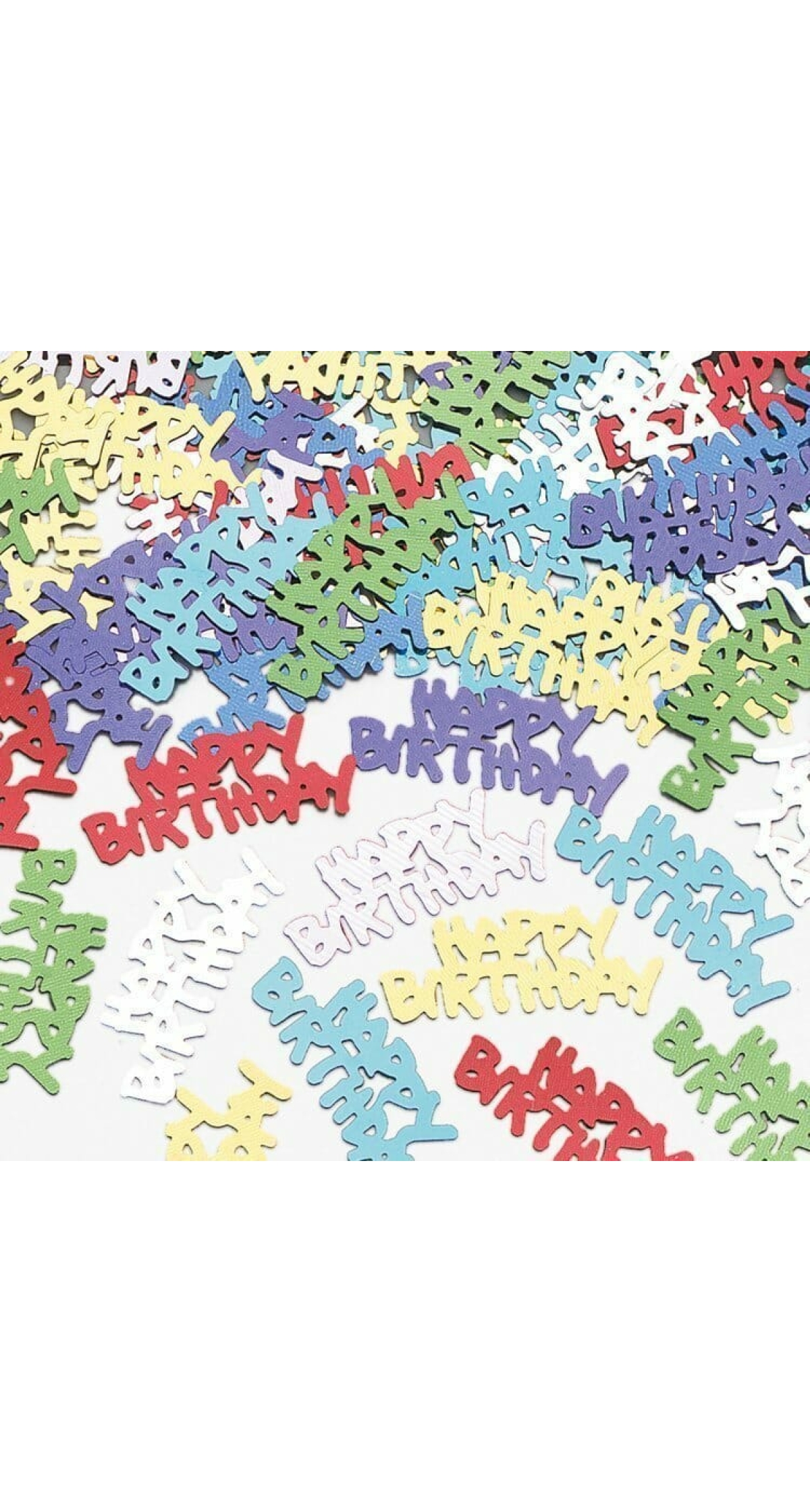 Happy Birthday Multi Colour Confetti - 14g