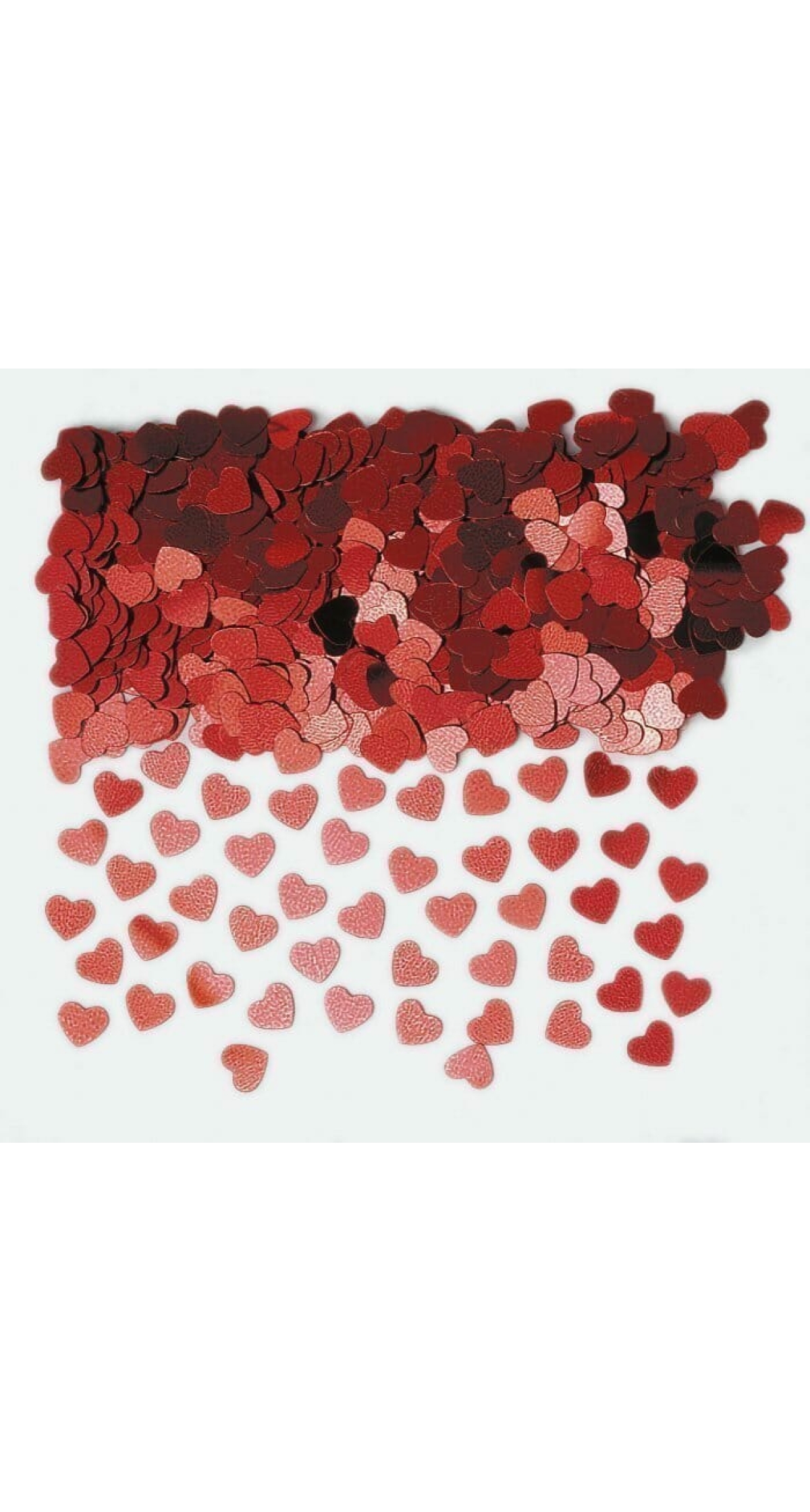 Confetti Sparkle Hearts Red - 14g