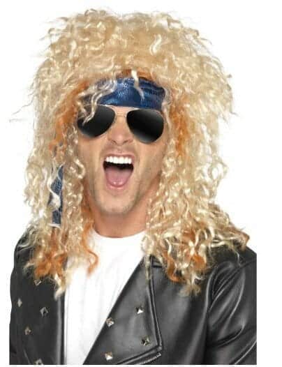 Heavy Metal Rocker Kit Adult Blonde Heavy Metal Rocker Kit Adult Blonde
