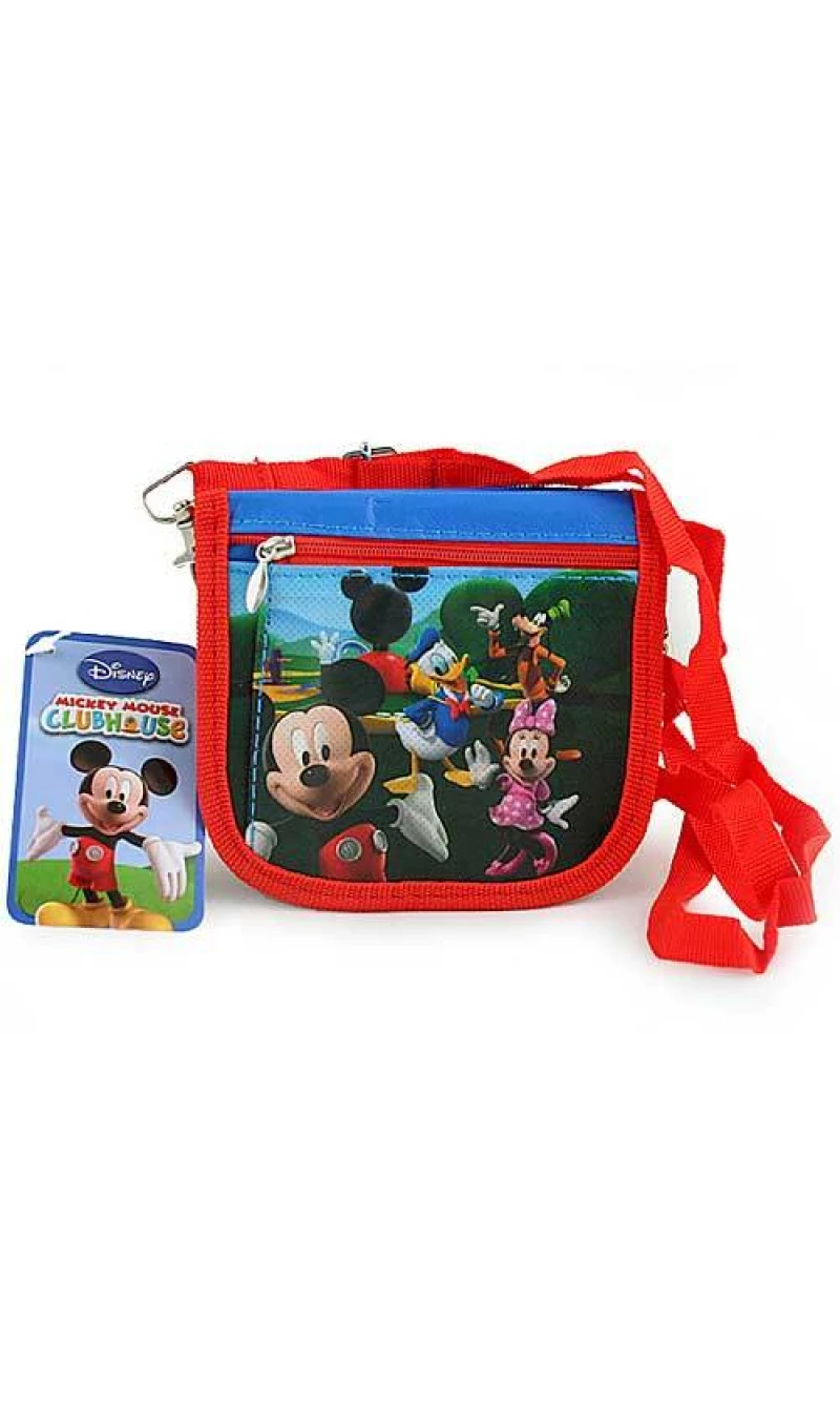 Mickey Mouse Clubhouse Organizer Wallet with Strap