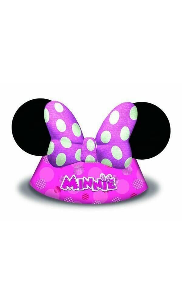 Minnie Happy Helpers Die-cut Hats  - 6pk