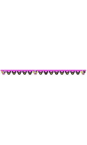 Minnie Happy Helpers "Happy Birthday" Die-cut Banner  - 1pk