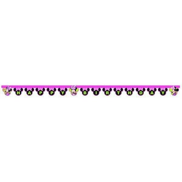 Minnie Happy Helpers "Happy Birthday" Die-cut Banner  - 1pk