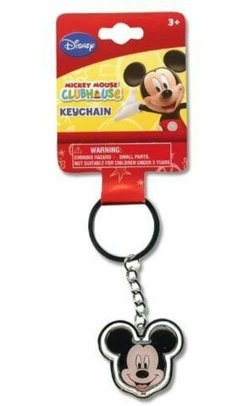 Mickey Mouse Clubhouse Metal Keychain - 4cm x 4cm