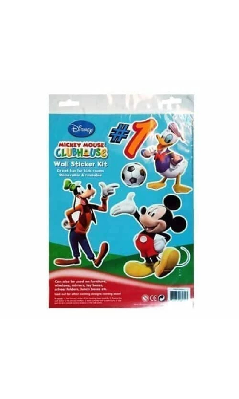 Mickey Mouse Clubhouse Wall Sticker Kit - 7 Stickers