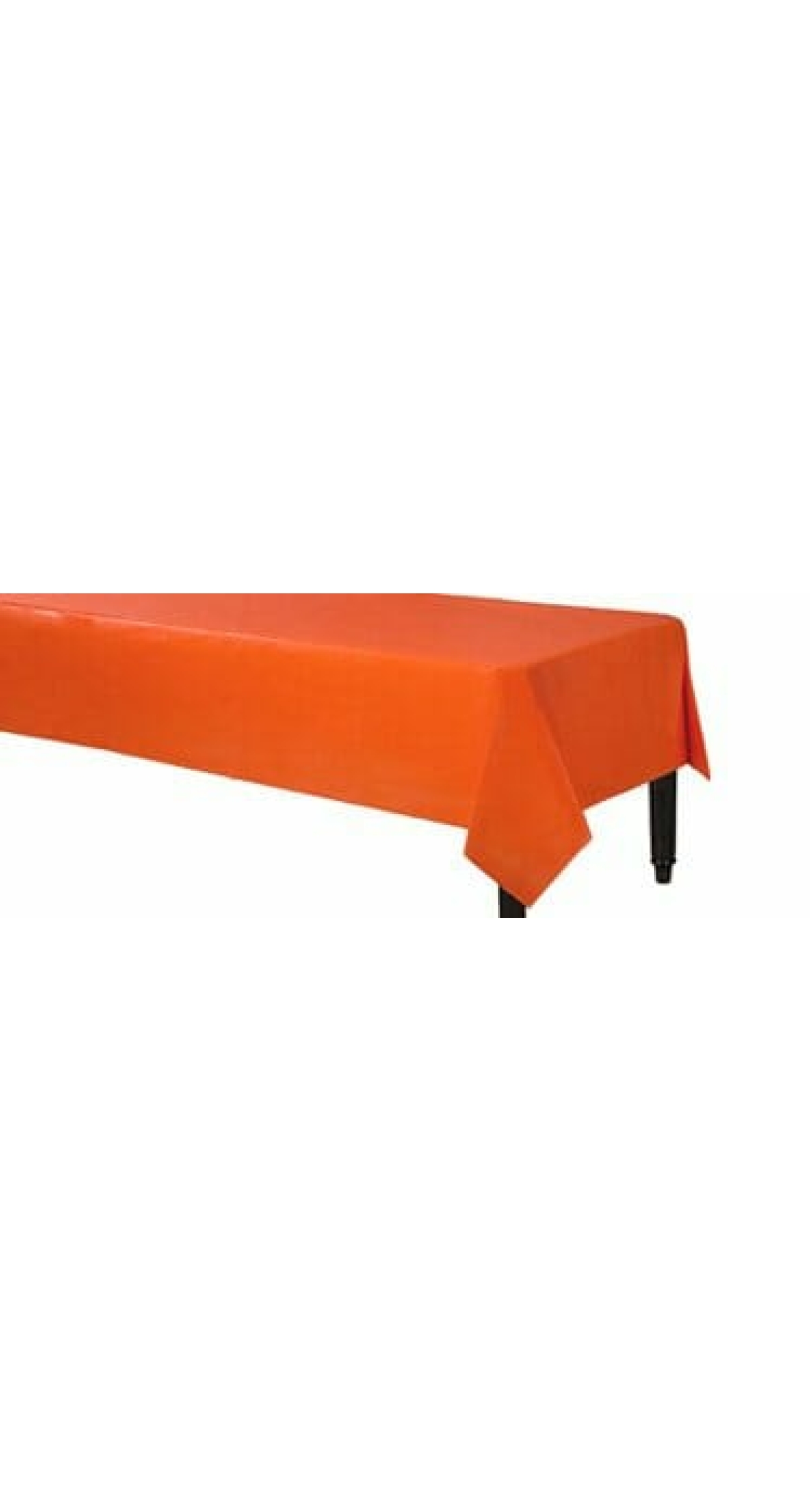 Orange Peel - Plastic Table Cover 137 x 274cm