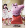 Peppa Pig Airwalker Foil Balloon - 91cm x 121cm