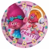 Trolls Paper Plates 23cm -8pk