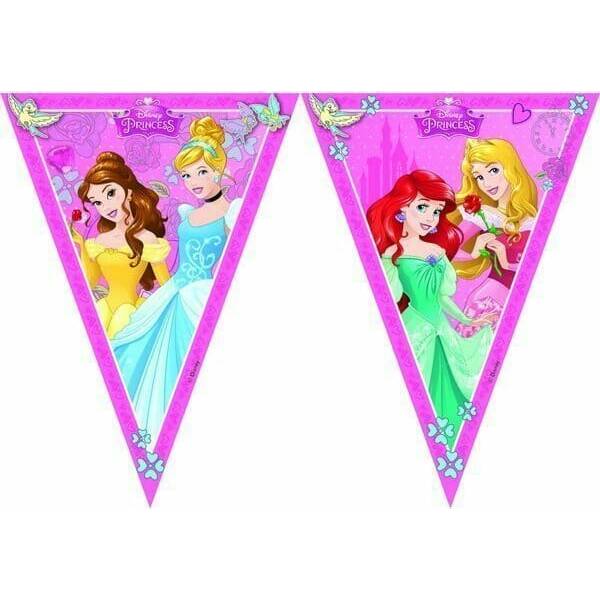 Princess Dreaming Triangle Flag Banner (9 flags)  - 1pk