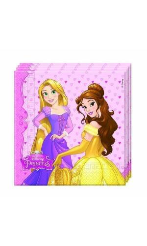 Princess Dreaming Two-ply Paper Napkins 33x33cm  - 20pk