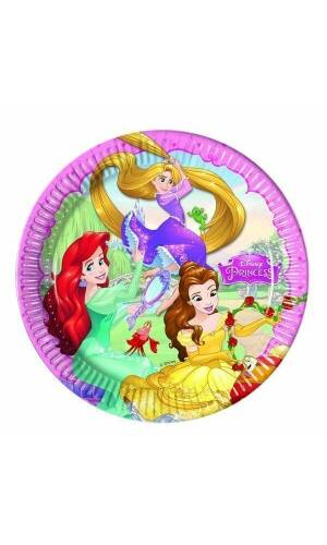Princess Dreaming Paper Plates  Large 23cm  - 8pk