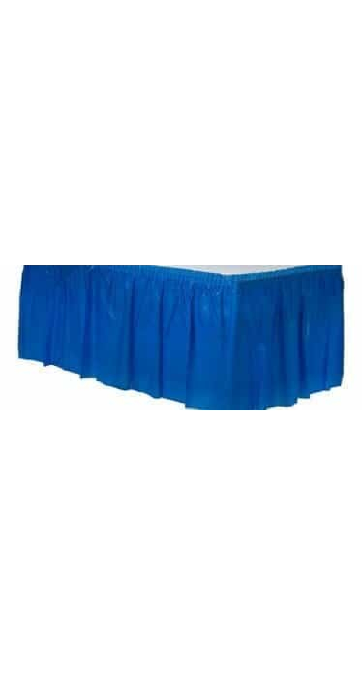 Navy Flag Blue - Plastic Table Skirt 426 x 73cm