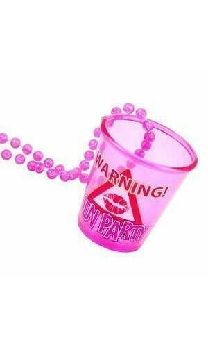 Hens Party Pink Shot Glass