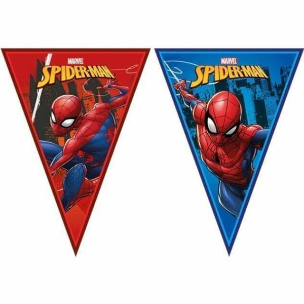 Spiderman Team Up Triangle Flag Banner (9 flags)  - 1pk