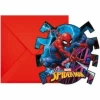 Spiderman Team Up Die-cut Invitations & Envelopes  - 6pk