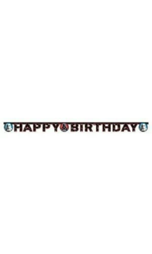 Star Wars Final Battle "Happy Birthday" Die-cut  Banner  - 1pk