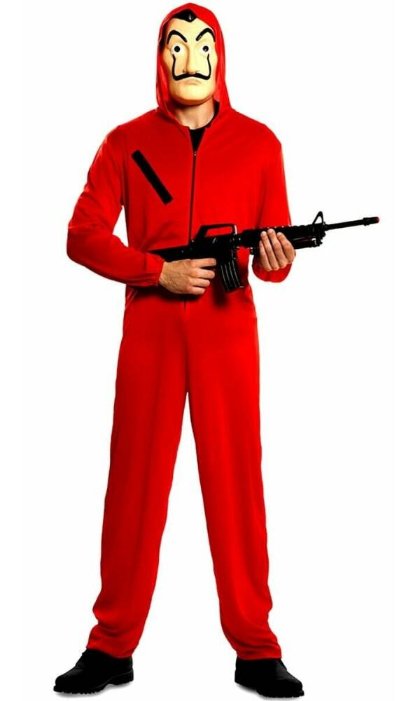 La Casa De Papel (Money Heist) Male - Adult Size Small