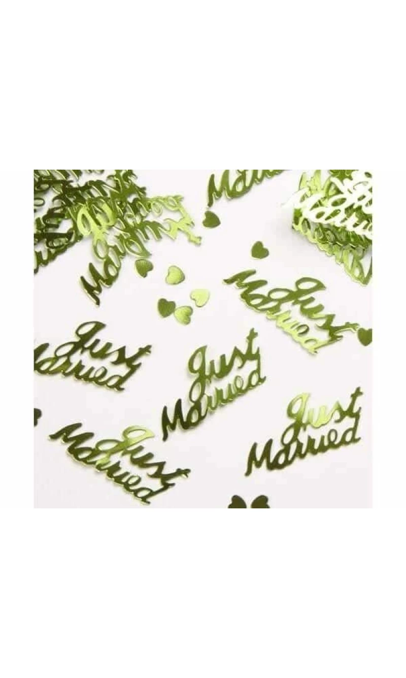 Confetti Just Married Apple Green - 14g