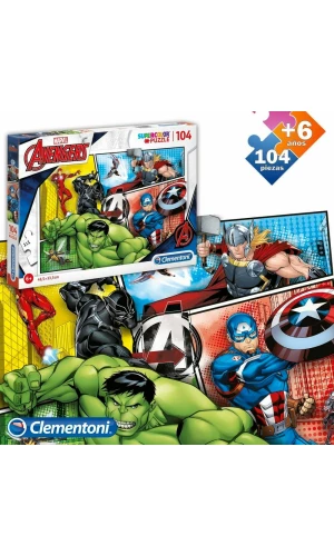 PUZZLE 104 PCS AVENGERS