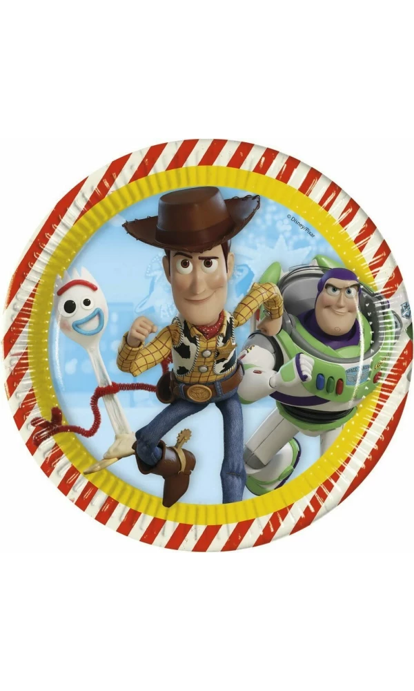 Disney Toy Story Paper Plates (23cm) - 8pk