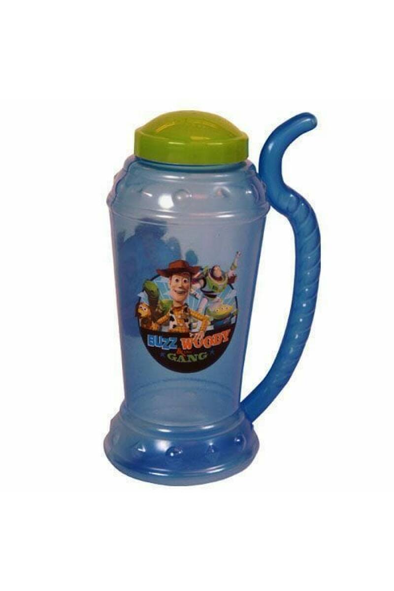 Toy Story Blue & Green Straw Sip Cup - 16cm x 13cm