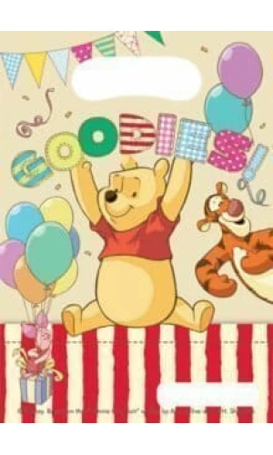 Winnie Alphabet Party Bags  - 6pk