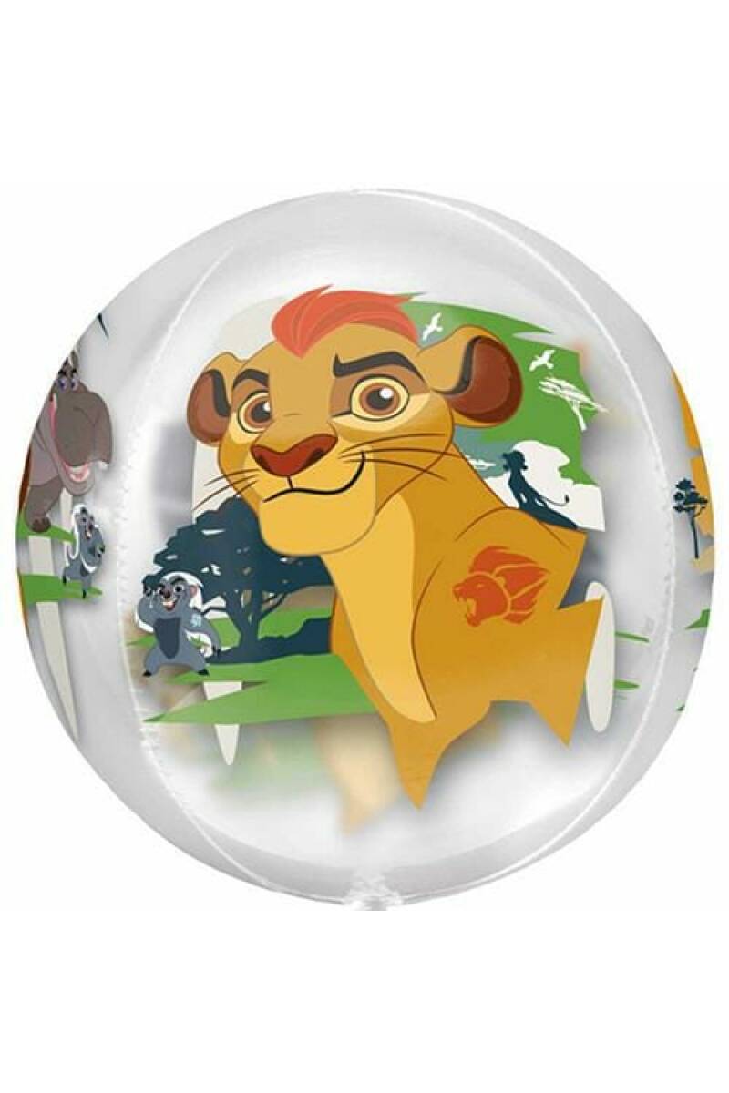 The Lion Guard Clear Orbz Foil Balloon - 38cm x 40cm