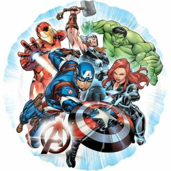 The Avengers Round Foil Balloon - 17'' (43cm)