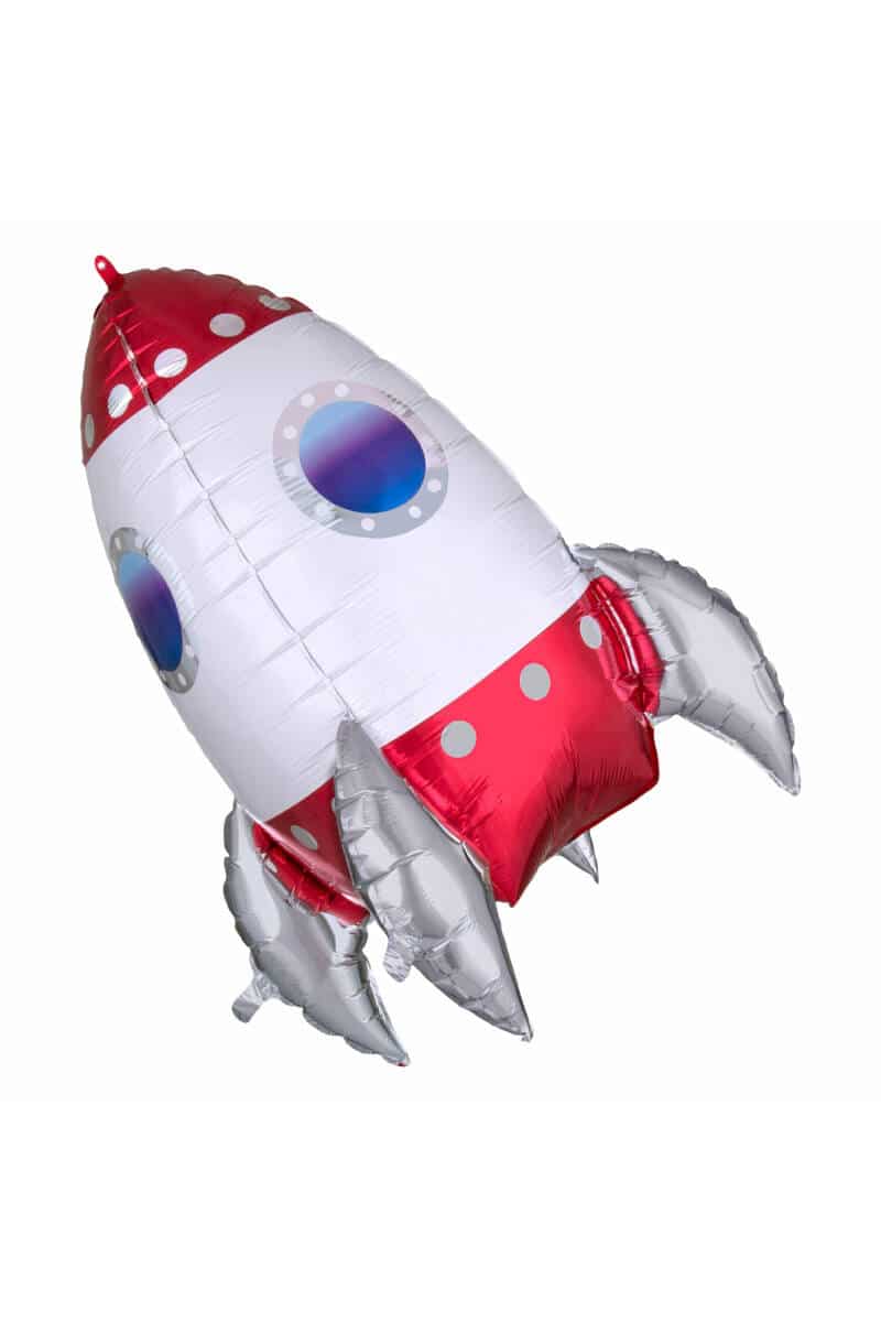 Rocket Ship UltraShape Foil Balloon - 22'' x 29''