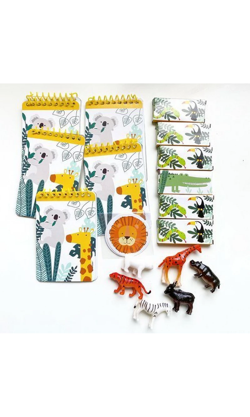 Get Wild Party Favor Pack  - 24 Pieces