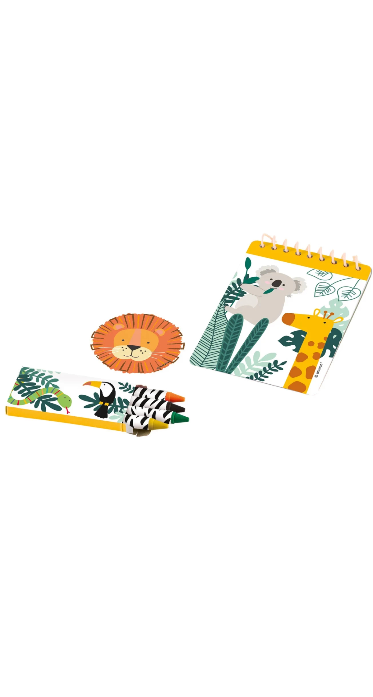 Get Wild Party Favor Pack  - 24 Pieces