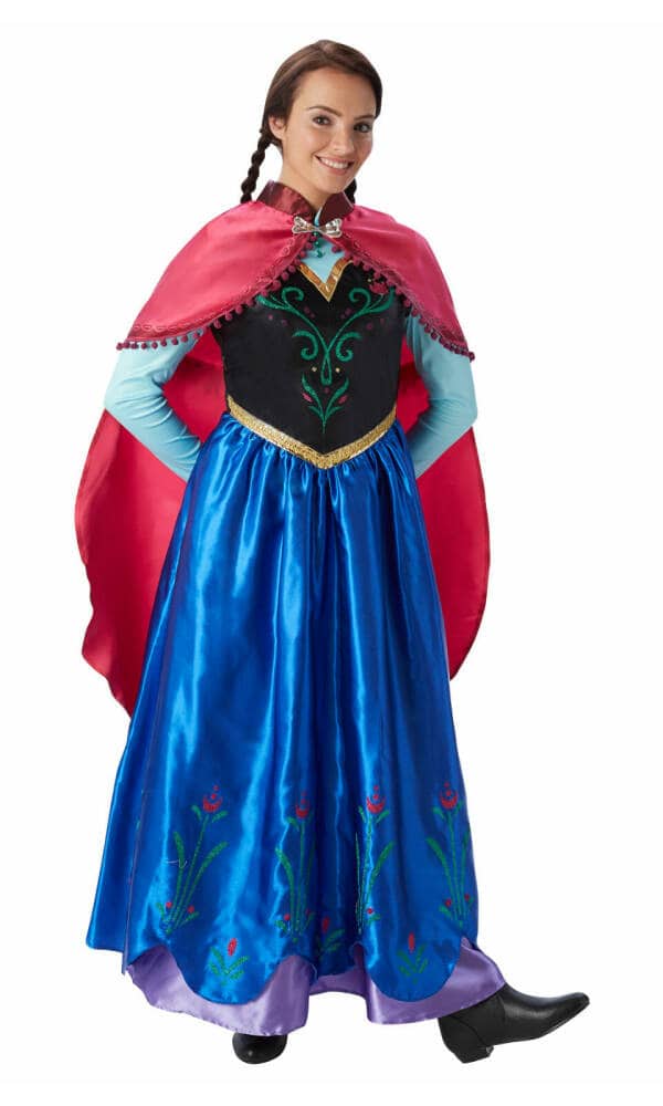 Official Frozen Anna Costume – Adult Size Small