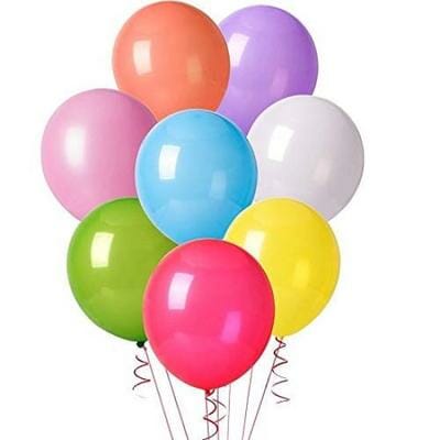 Assorted Colors Latex Balloons